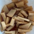 beroneete's cooksnap of when they made レンジで簡単！味付きおつまみメンマ.
