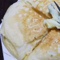 kokoro70's cooksnap of when they made お餅入り＊もっちもちパンケーキ.