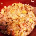 もやもやこ★'s cooksnap of when they made 白菜とソーセージの炒飯.