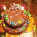 ぬりゑ's cooksnap of when they made ガナッシュクリームが絶品チョコケーキ.