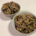 papikun's cooksnap of when they made 混ぜ込みひじきお揚げごはん.