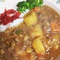 ムーミン☆ママ's cooksnap of when they made 市販のルーを使わない挽肉カレー.