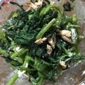 きょうたまご's cooksnap of when they made 春菊のツナマヨ和え.