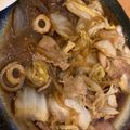 TeaTheTime's cooksnap of when they made 白菜と豚肉と竹輪のあんかけ.