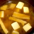Monkinton's cooksnap of when they made 鰹節出汁が美味しい！我が家のお味噌汁.