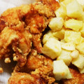 くっくーせんちょ's cooksnap of when they made 節約！とりもも1枚で4人分！ ポテカラ！.