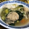 はらぺこまさる's cooksnap of when they made もち麩と鶏団子.
