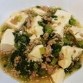 しんにし's cooksnap of when they made 大根と大根の葉とキノコのあんかけ豆腐.