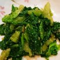 しんにし's cooksnap of when they made 簡単に作れる「かつお菜の胡麻あえ」.