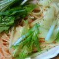 Shinsekai's cooksnap of when they made 春キャベツとベーコンのぺペロンチーノ.