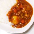 うさよ☆'s cooksnap of when they made ナイスリメイク！とんじゃがカレー.