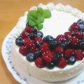 minmin!'s cooksnap of when they made ふわふわ＊レアチーズクリームロールケーキ.