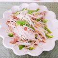 Satoco❋'s cooksnap of when they made 豚肉・もやし・ピーマンペペロンチーノ炒め.