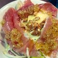 魚川安芸's cooksnap of when they made 生ハムりんごとクリームチーズのサラダ♪.