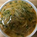 かおり♡♡♡'s cooksnap of when they made ピリ辛もやしスープ.