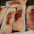 Ｍぱん's cooksnap of when they made 炒めず包んで揚げるだけの貧乏春巻き!!.