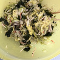 クックZ8J4H4☆'s cooksnap of when they made 白菜とワカメの☆中華風サラダ☆.