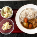 horseland's cooksnap of when they made 干し柿とさつま芋のデザートサラダ.
