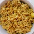 クックNSB11P☆'s cooksnap of when they made 包丁いらず！炊飯器だけでカレーピラフ.
