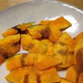 北京パンダ's cooksnap of when they made 電子レンジde揚げないかぼちゃのチップス.