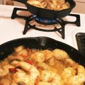 ＊Okayim＊'s cooksnap of when they made えびとマッシュルームのアヒージョ.