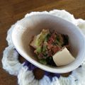 夢夢555's cooksnap of when they made ほうれん草と高野豆腐のおひたし.