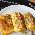 クロワさん's cooksnap of when they made 五目たまご焼き・保育園給食.