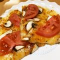 ねばねば星人's cooksnap of when they made 簡単！もちピザ☆フライパン焼きコツあり.