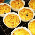 ☆ｷｬｻﾘﾝ☆'s cooksnap of when they made おせちリメイク♪黒豆と煮汁活用マフィン★.