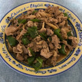 0710kaori's cooksnap of when they made お弁当にも！豚肉とピーマンのタレ炒め.