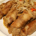 ユーロン's cooksnap of when they made お弁当に！えのき茸の肉巻き.