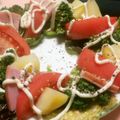 サイエンスまま's cooksnap of when they made 炊飯器活用！コロコロ野菜でリースサラダ.