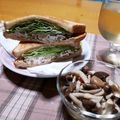 ruris7's cooksnap of when they made チーズとナッツのマーマレードサンドイッチ.