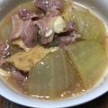 akichou's cooksnap of when they made 冬瓜と豚バラの炒め煮込み.