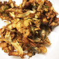 ゆりたんしょうたん's cooksnap of when they made 10分で簡単あと一品！ゴボ納豆のかき揚げ.