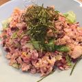 モブのおじさん's cooksnap of when they made 色鮮やか、柴漬け簡単チャーハン.