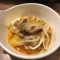 エル♀'s cooksnap of when they made 簡単、美味しい味噌キムチ鍋.