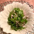 ＊momou＊'s cooksnap of when they made たっぷりパクチーとタマネギのサラダ.