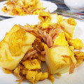 なおきんとん's cooksnap of when they made はんぺんとハムと卵の炒め.