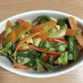 菜々桃's cooksnap of when they made 簡単！ピーマンキャベツの味噌炒め.
