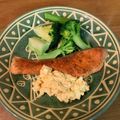 クックLFANXE☆'s cooksnap of when they made サーモンのムニエル 柚子胡椒タルタル.