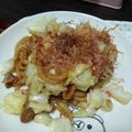 もかもかと's cooksnap of when they made 冷凍うどんで春キャベツと豚肉焼きペペロン.