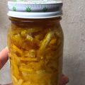 foodgirl's cooksnap of when they made 簡単！柚子のはちみつ漬け.