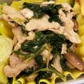 ゆいったろ's cooksnap of when they made 豚こまとほうれん草のオイスターソース.