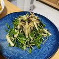 nokkunn's cooksnap of when they made シャッキシャキ！豆苗と大根の簡単サラダ.