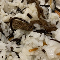 meyan's cooksnap of when they made 昭和中期東京の家庭のひじきの混ぜご飯風？.