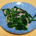 料理好き独身男子's cooksnap of when they made ほうれん草とベーコンのガーリックソテー.