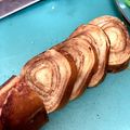 柴わんコボ's cooksnap of when they made 玉子焼き器でバームクーヘン★.