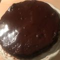 Yokchina's cooksnap of when they made ザッハトルテ風 ガナッシュサンドケーキ.
