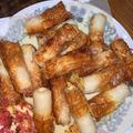 mayukelu's cooksnap of when they made 激ウマ！紅しょうが入り竹輪の天ぷら☆.